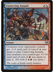 Magic: The Gathering Unnerving Assault (114) Moderately Played