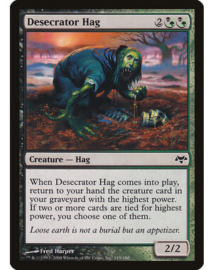 Magic: The Gathering Desecrator Hag (119) Moderately Played