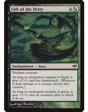 Magic: The Gathering Gift of the Deity (122) Moderately Played