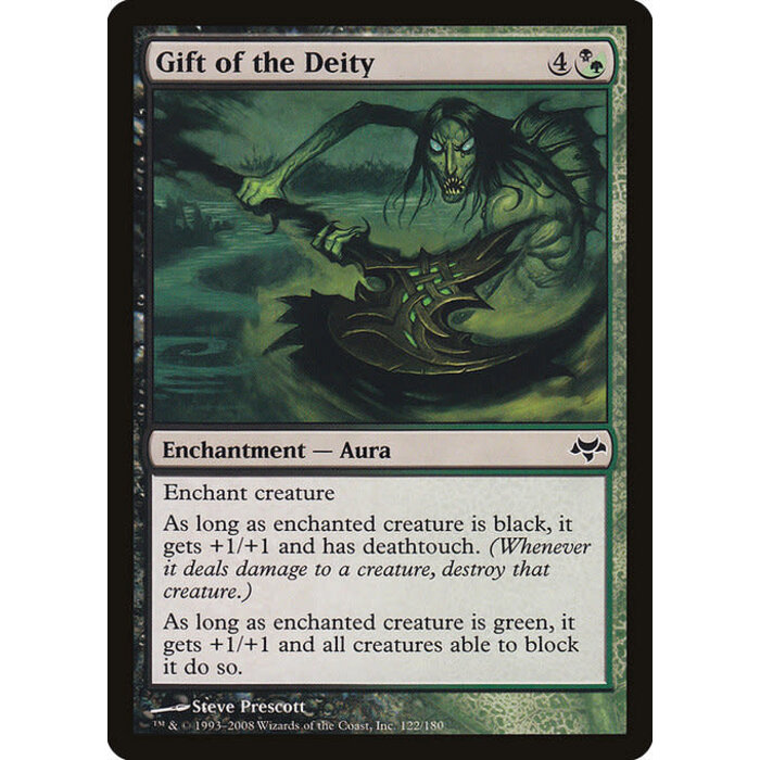 Magic: The Gathering Gift of the Deity (122) Moderately Played