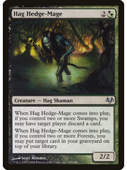 Magic: The Gathering Hag Hedge-Mage (123) Moderately Played