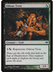Magic: The Gathering Odious Trow (125) Moderately Played Foil