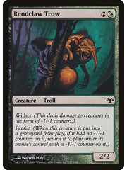 Magic: The Gathering Rendclaw Trow (127) Moderately Played