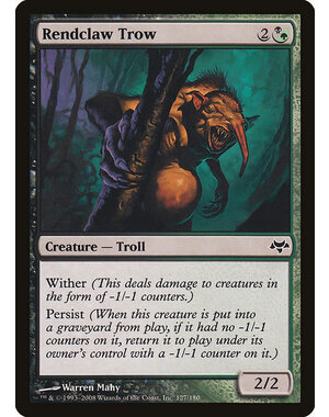 Magic: The Gathering Rendclaw Trow (127) Moderately Played