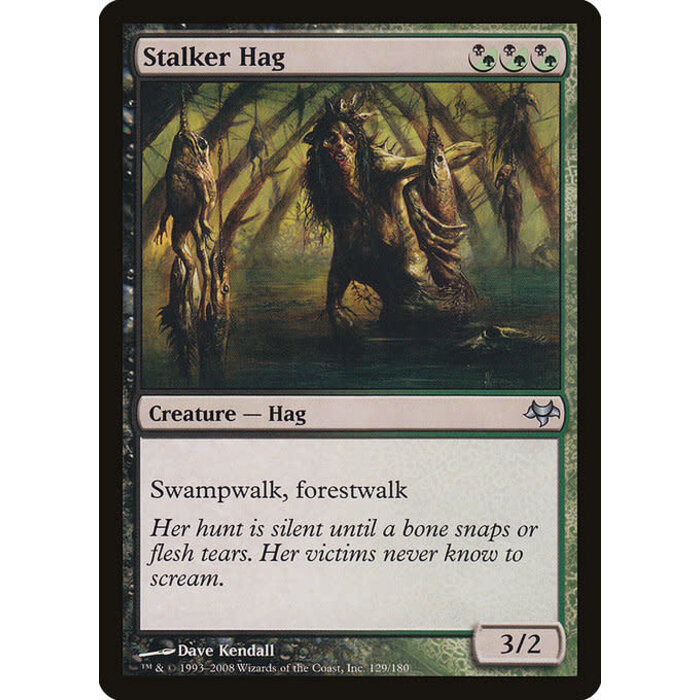Magic: The Gathering Stalker Hag (129) Moderately Played