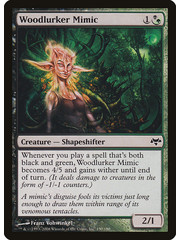 Magic: The Gathering Woodlurker Mimic (130) Moderately Played