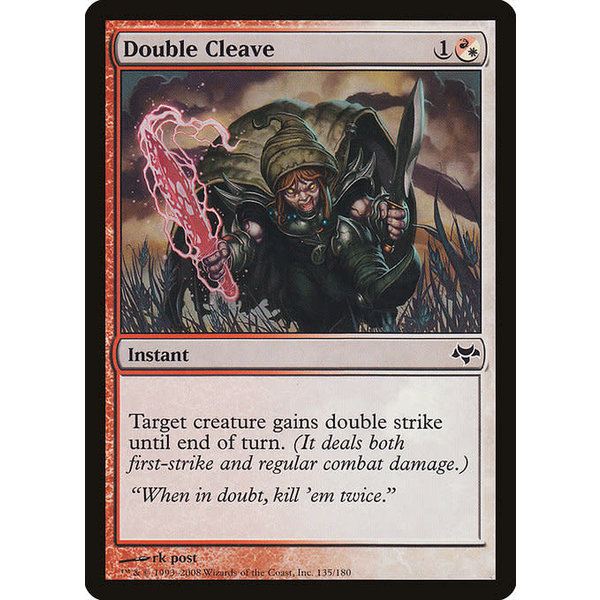 Magic: The Gathering Double Cleave (135) Moderately Played