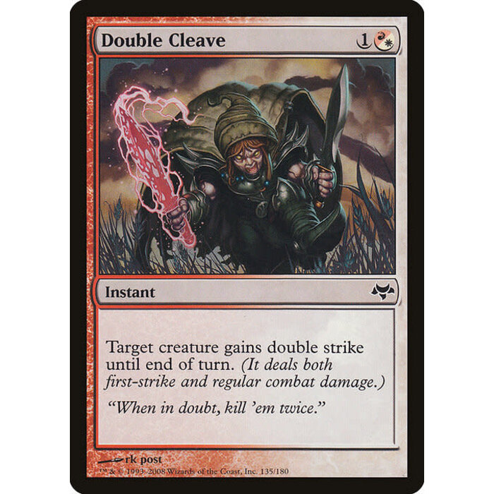 Magic: The Gathering Double Cleave (135) Moderately Played