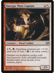 Magic: The Gathering Duergar Mine-Captain (138) Moderately Played