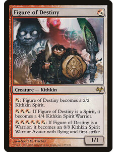 Magic: The Gathering Figure of Destiny (139) Heavily Played Foil
