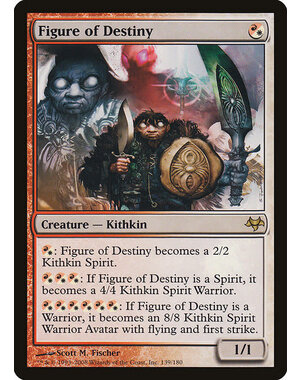 Magic: The Gathering Figure of Destiny (139) Heavily Played Foil