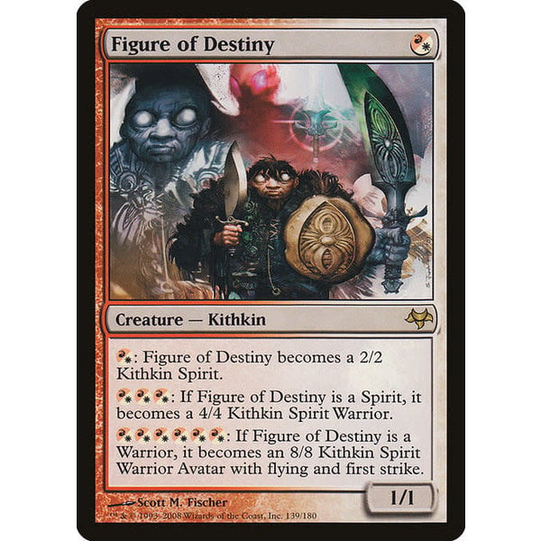Magic: The Gathering Figure of Destiny (139) Heavily Played Foil