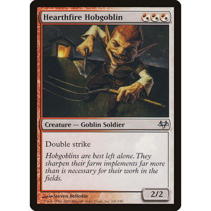 Magic: The Gathering Hearthfire Hobgoblin (141) Moderately Played