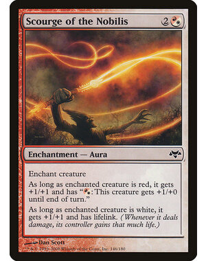 Magic: The Gathering Scourge of the Nobilis (146) Moderately Played