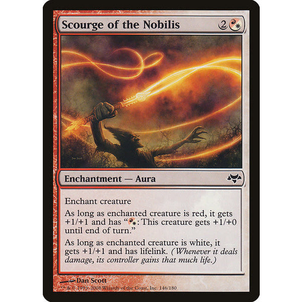 Magic: The Gathering Scourge of the Nobilis (146) Moderately Played