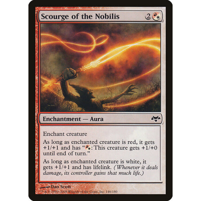 Magic: The Gathering Scourge of the Nobilis (146) Moderately Played