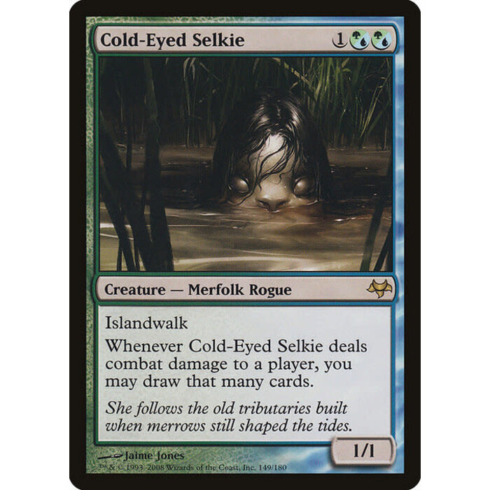 Magic: The Gathering Cold-Eyed Selkie (149) Moderately Played