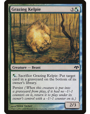 Magic: The Gathering Grazing Kelpie (153) Moderately Played
