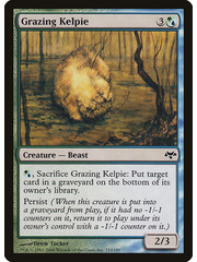 Magic: The Gathering Grazing Kelpie (153) Moderately Played Foil