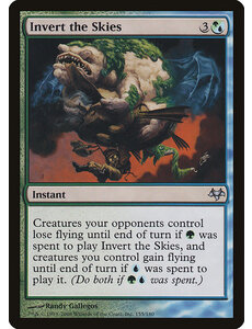 Magic: The Gathering Invert the Skies (155) Moderately Played