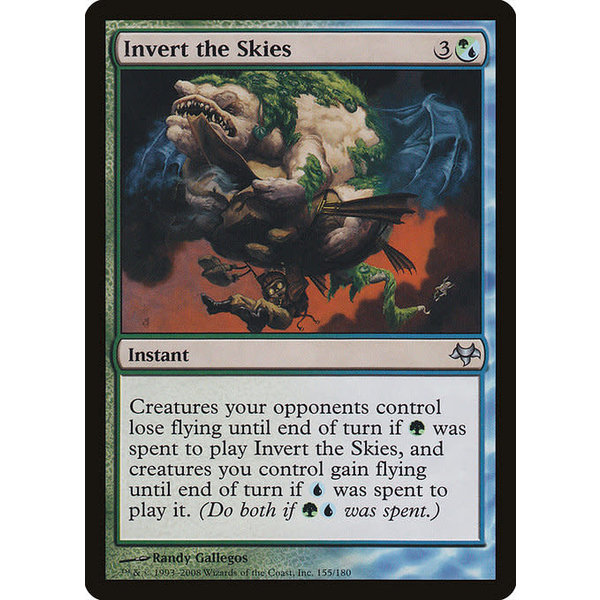 Magic: The Gathering Invert the Skies (155) Moderately Played