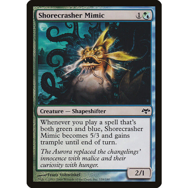 Magic: The Gathering Shorecrasher Mimic (159) Moderately Played