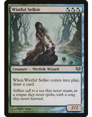 Magic: The Gathering Wistful Selkie (165) Moderately Played