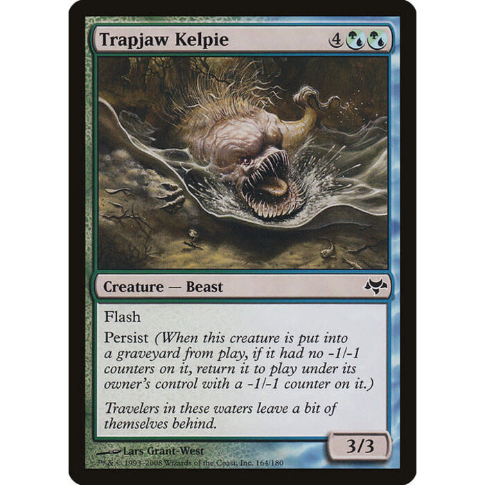 Magic: The Gathering Trapjaw Kelpie (164) Moderately Played