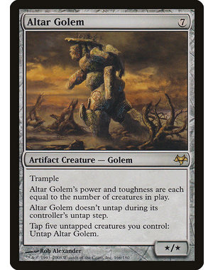 Magic: The Gathering Altar Golem (166) Moderately Played