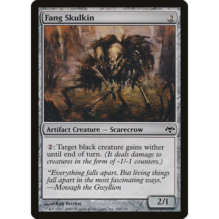 Magic: The Gathering Fang Skulkin (168) Moderately Played