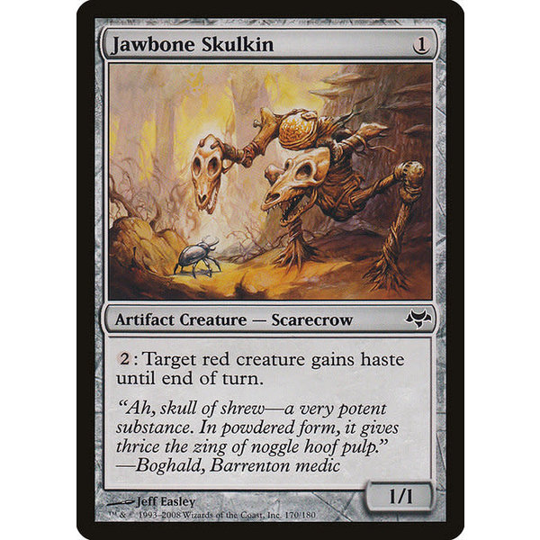 Magic: The Gathering Jawbone Skulkin (170) Moderately Played
