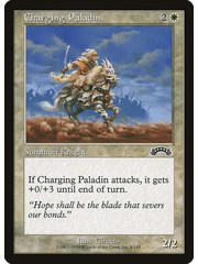Magic: The Gathering Charging Paladin (004) Lightly Played