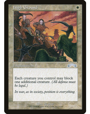 Magic: The Gathering High Ground (007) Moderately Played