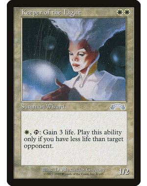 Magic: The Gathering Keeper of the Light (008) Lightly Played