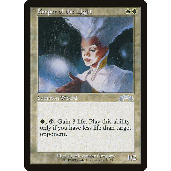 Magic: The Gathering Keeper of the Light (008) Lightly Played