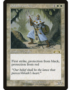 Magic: The Gathering Paladin en-Vec (012) Moderately Played