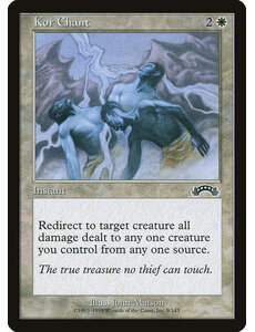 Magic: The Gathering Kor Chant (009) Lightly Played