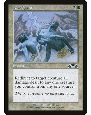 Magic: The Gathering Kor Chant (009) Lightly Played