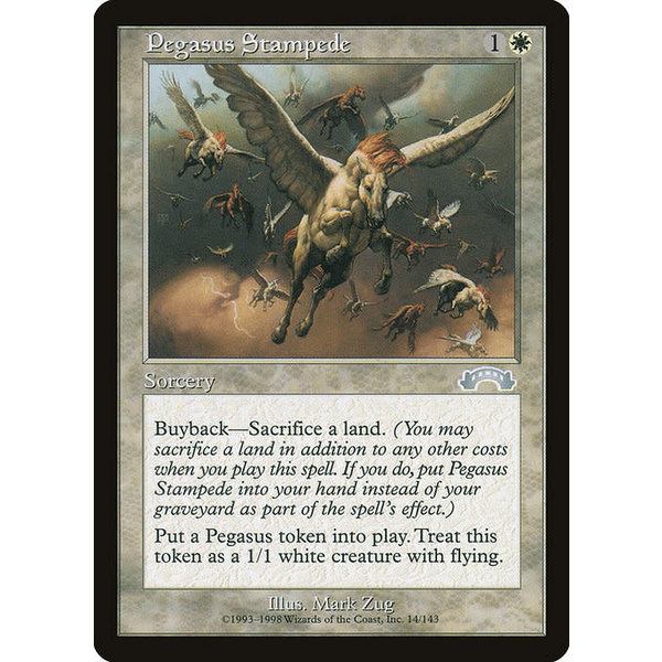 Magic: The Gathering Pegasus Stampede (014) Lightly Played