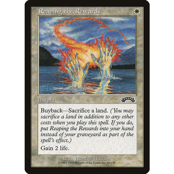 Magic: The Gathering Reaping the Rewards (016) Lightly Played