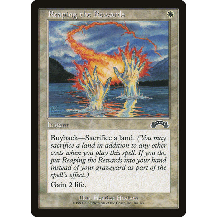 Magic: The Gathering Reaping the Rewards (016) Lightly Played