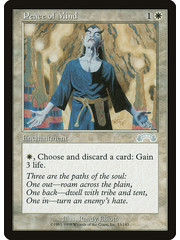 Magic: The Gathering Peace of Mind (013) Lightly Played