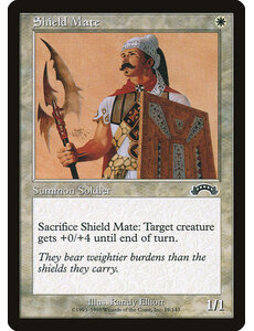 Magic: The Gathering Shield Mate (019) Lightly Played