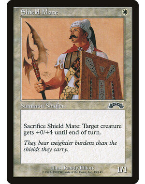 Magic: The Gathering Shield Mate (019) Lightly Played