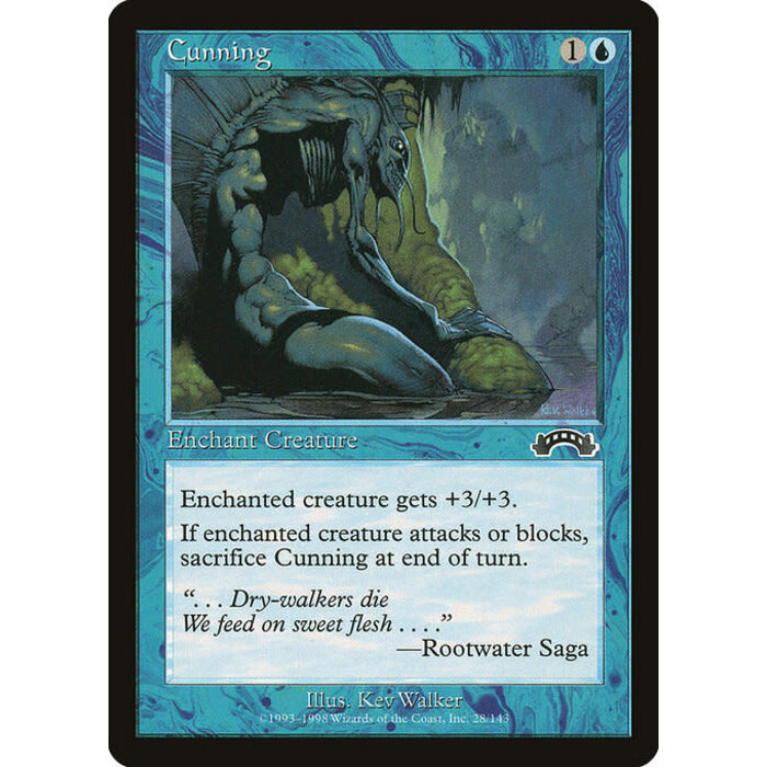Magic: The Gathering Cunning (028) Lightly Played