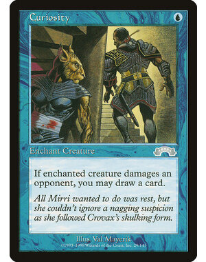 Magic: The Gathering Curiosity (029) Moderately Played