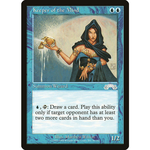 Magic: The Gathering Keeper of the Mind (036) Lightly Played