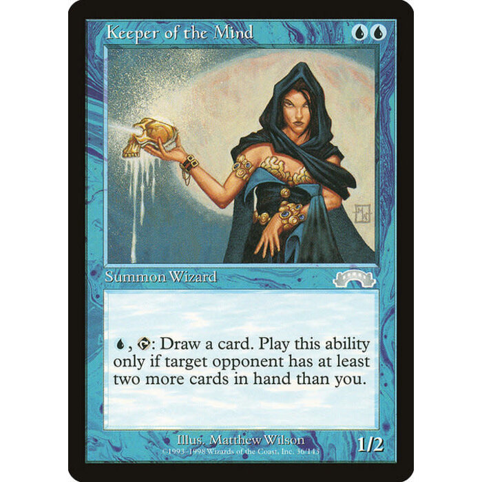 Magic: The Gathering Keeper of the Mind (036) Lightly Played