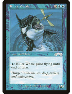 Magic: The Gathering Killer Whale (037) Moderately Played