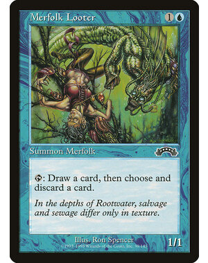 Magic: The Gathering Merfolk Looter (039) Lightly Played